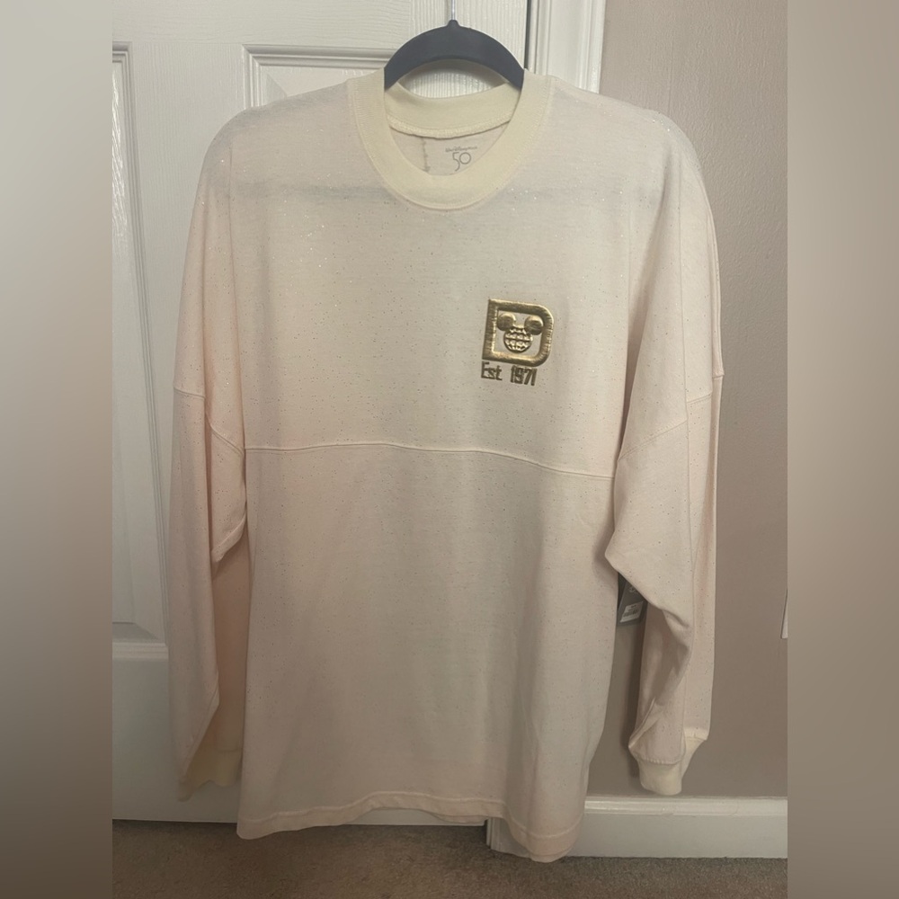 Disney 50th Anniversary Castle spirit jersey medium NWT